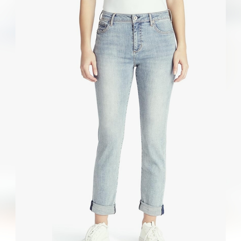 Chaps Vintage Inspired Slim Boyfriend Jeans New With Tags